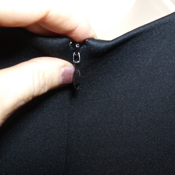 3.1 Phillip Lim Black/Bronze Minimalist Wool & Silk Leopard Print Sheath Dress - Picture 6 of 10